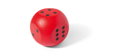 VOLLEY® Dice Ball # 210-WB