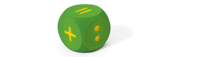 VOLLEY® Foam Dice # 160-W-003