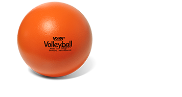 325 g 210 mm Volley® ELE Fußball orange 