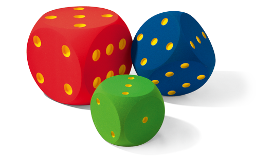 VOLLEY® Foam Dice # 300-W (400-W, 500-W)